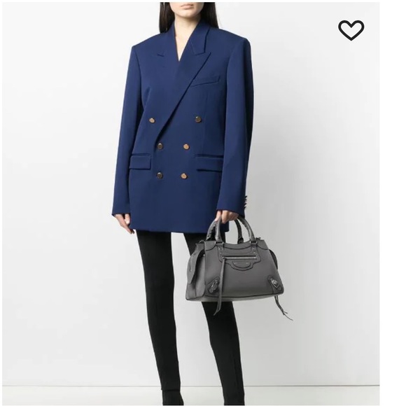 ⛔️SOLD⛔️  Balenciaga Double Breasted Blazer Size 38FR - Picture 2 of 13